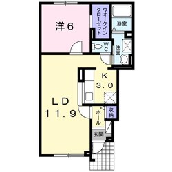 テラスハウスCostaの物件間取画像